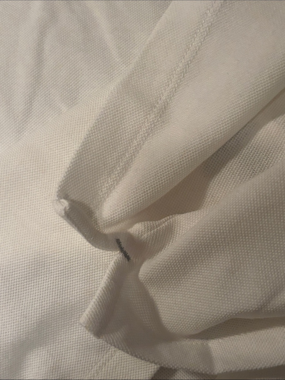 Scotch & Soda White Polo with Gray Accent - Picture 10 of 12
